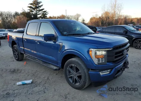 2022 Ford F150 Supercrew из США, поврежденный, VIN 1FTFW1E83NKD72683